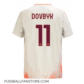 AS Roma Artem Dovbyk #11 Replik Auswärtstrikot 2024-25 Kurzarm